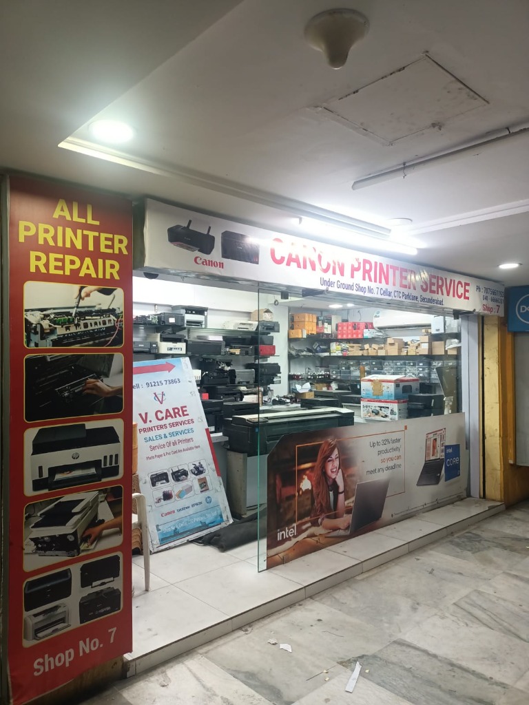 Canon Printer Service shop front view